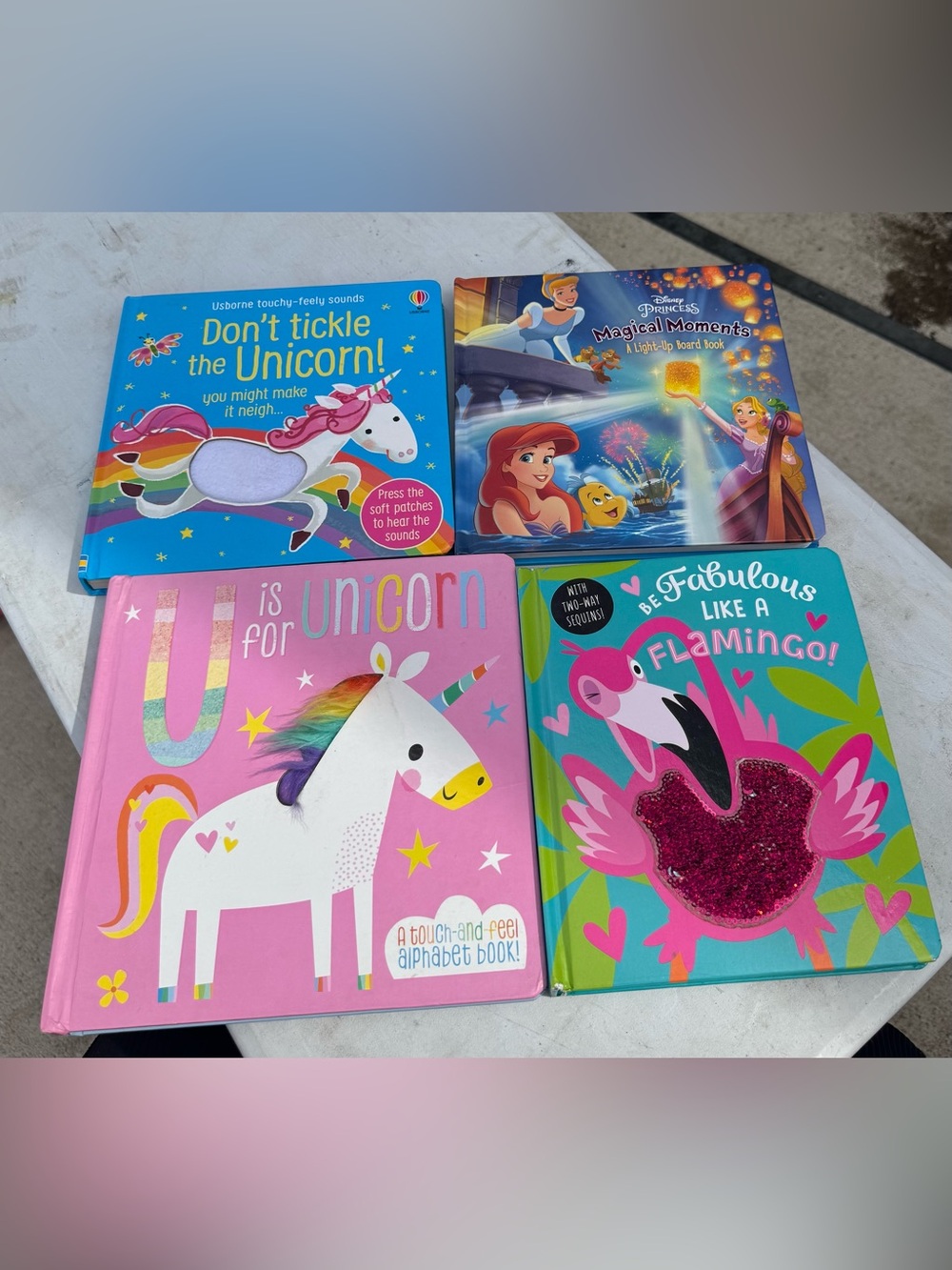 Bundle of 4 hardcover kids books